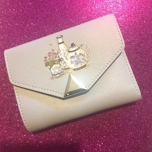 Cute country blue trifold wallet w/ free initials